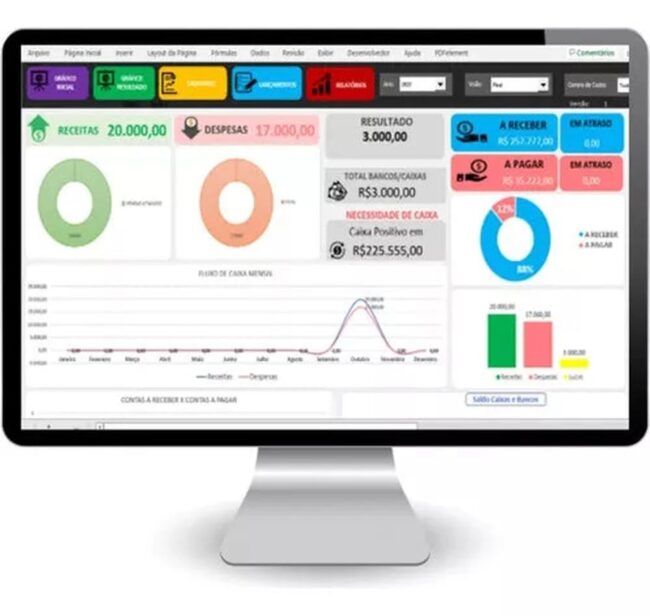 180 Dashboard + 26 Melhores Vba + 7400 Planilhas Excel