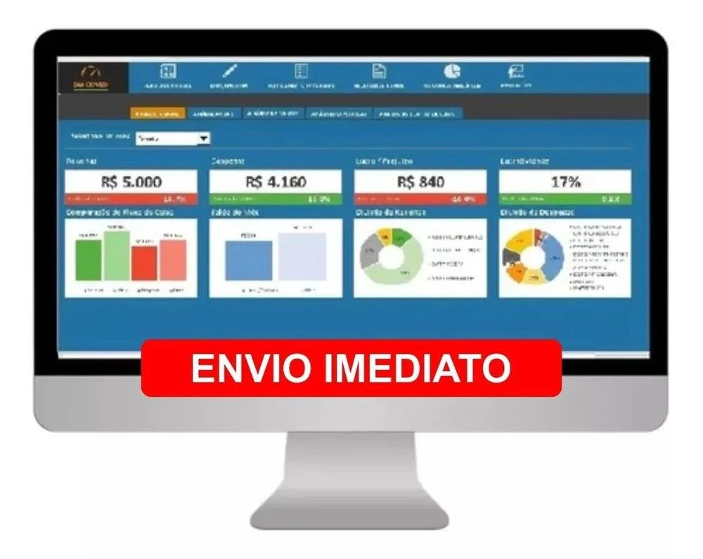 Planilha Controle Financeiro Completa