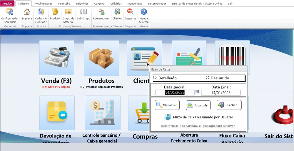 Sistema Para Gestão De Negócios