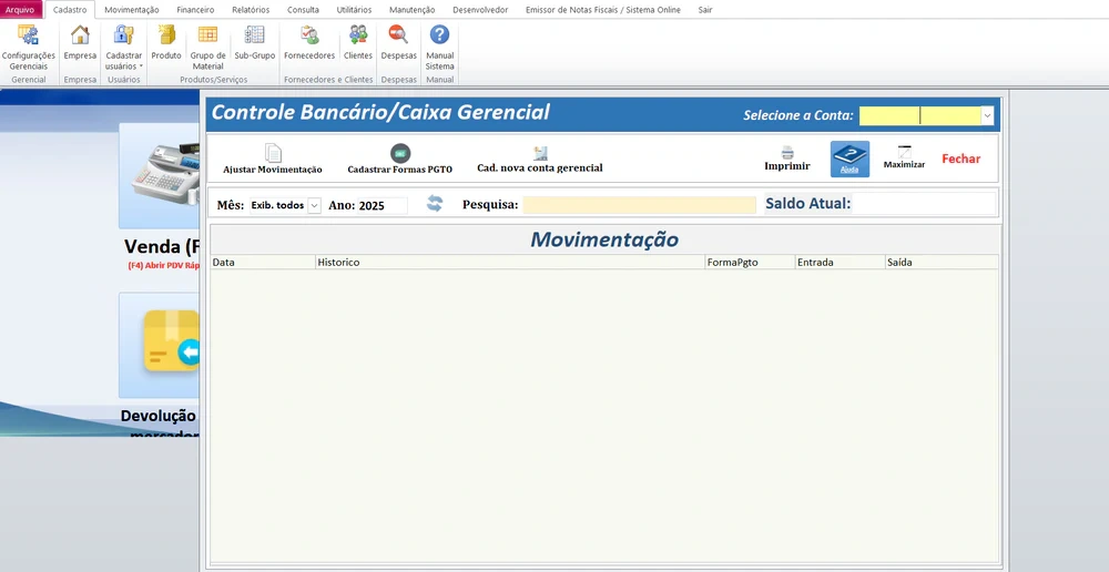 Sistema Para Gestão Lojas, Comércios, Mercados, etc…