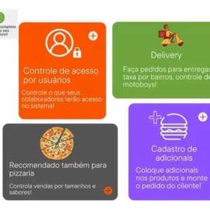 Sistema Gestão Para Pizzarias Lanchonetes Bares Restaurantes