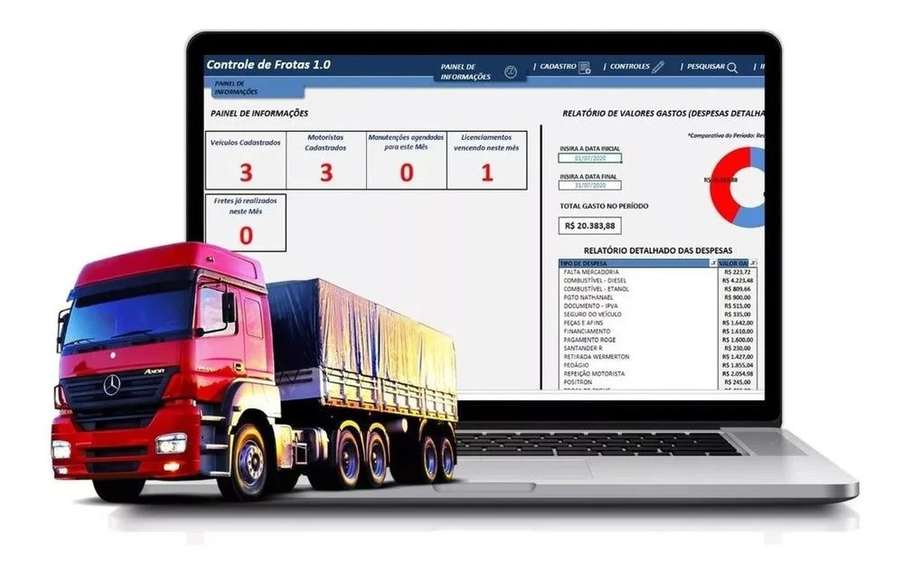Planilha De Gestão Para Transportadoras