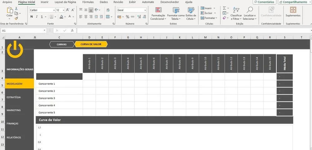 Planilha De Negócios Para Pet Shop/Business
