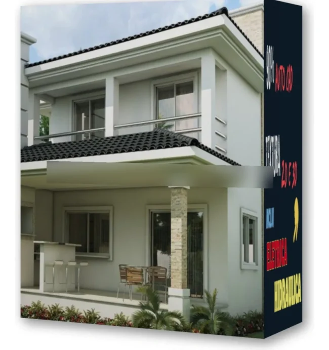 Kit Engenharia Civil 245 Mil Projetos Prontos Casa