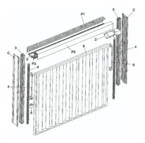 Projeto para construção de portão basculante automatizado