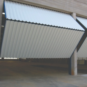 Projeto para construção de portão basculante automatizado