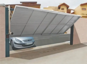Projeto para construção de portão basculante automatizado