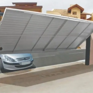 Projeto para construção de portão basculante automatizado