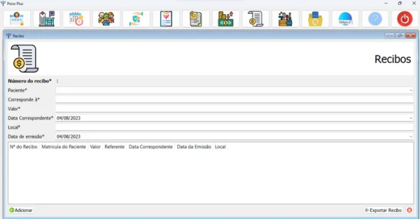 Software Sem Mensalidade Para Psicólogos Psico Plus 3.0 – Licença Vitalícia