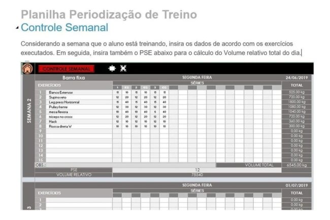 Sistema Periodização De Treino Para Personal
