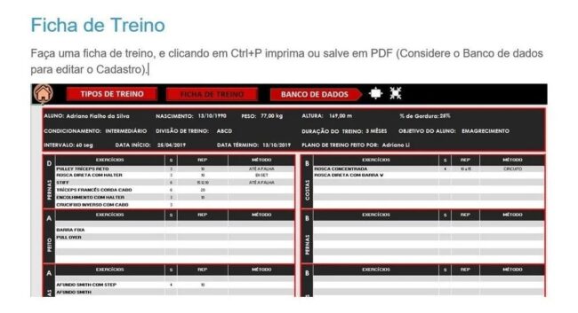 Sistema Periodização De Treino Para Personal