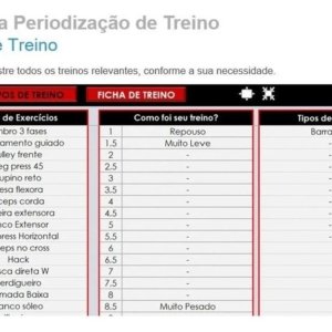 Sistema Periodização De Treino Para Personal