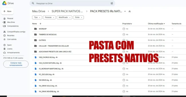 Pack Presets Tank-g (+ De 70 Presets)