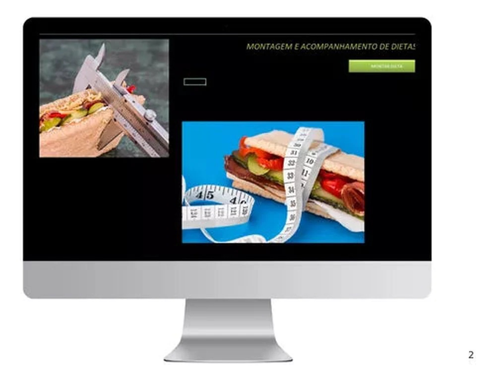 Planilha Controle Plano Dieta Montagem Alimentar Pratica