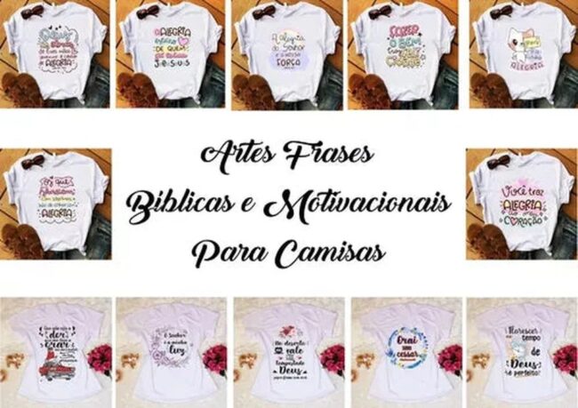 Kit Estampa Evangélicas E Frases Motivacionais + 120 Arquivo