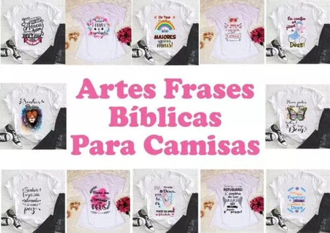 Kit Estampa Evangélicas E Frases Motivacionais + 120 Arquivo