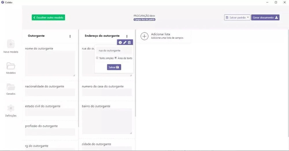 Gerador De Documentos Automáticos – Software Contábil