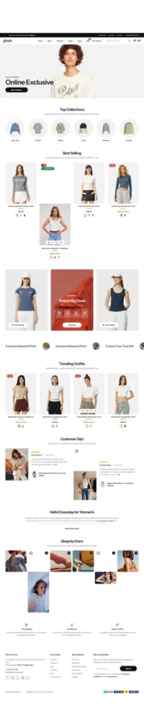 Tema Glozin Shopify Atualizado + Chave De Ativação E Bônus