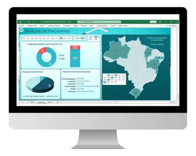 Planilha De Controle De Consultas Médicas Em Excel Completa