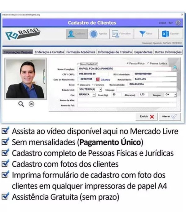 Sistema Agenda, Clientes, Dentista, Consultório, Médicos