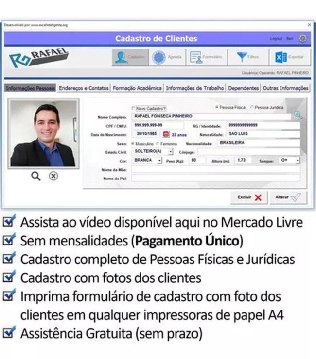 Sistema Agenda, Clientes, Dentista, Consultório, Médicos
