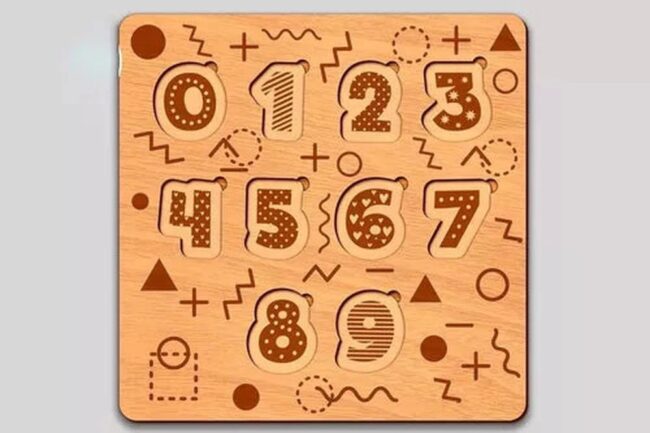 50 Quebra Cabeças Pedagógico Infantil Corte A Laser Vetor