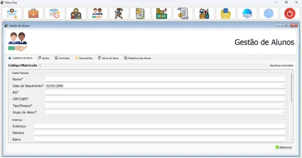 Software Para Professores de Educação Física – Fisico Plus 3.0