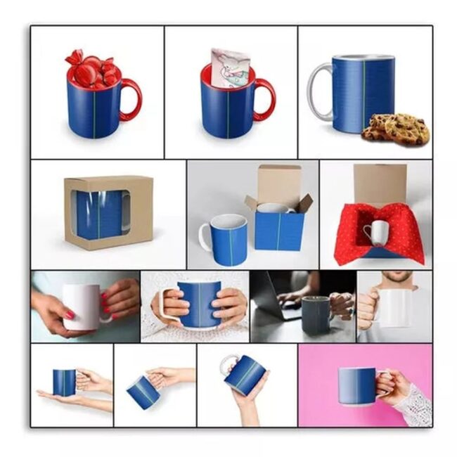 Pack De Mockups De Canecas Editáveis