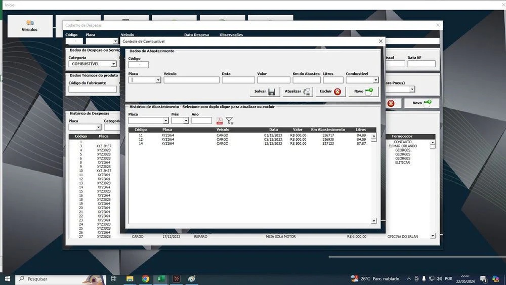 Sistema Controle De Fretes E Frotas