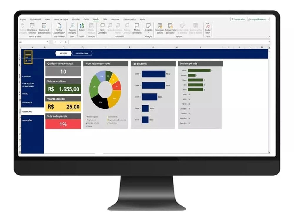 Planilha Para Despachante Em Excel