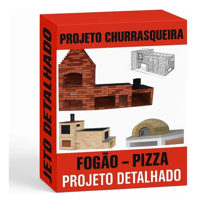 Projetos De Churrasqueiras – Fogão A Lenha E Forno Pizza