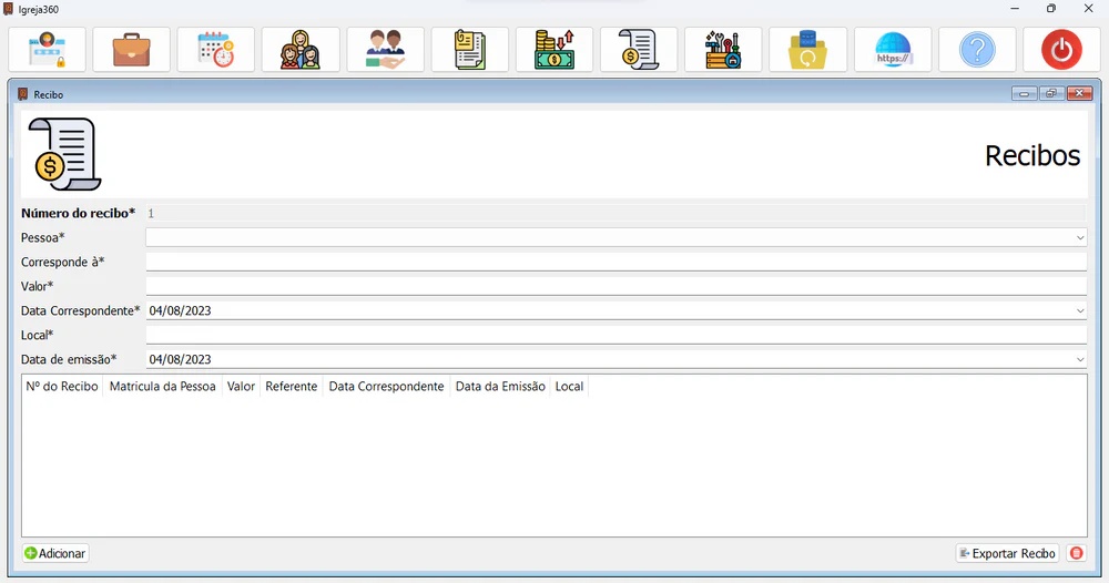 Software para Igreja – Versão 4.0 – Licença Vitalícia