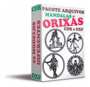 Design De Mandalas Para Projetos De Artesanato Em Cnc Orixás