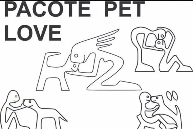 Pacote Vetor Animais Love Pet Aspire Artcan Cnc Laser Router