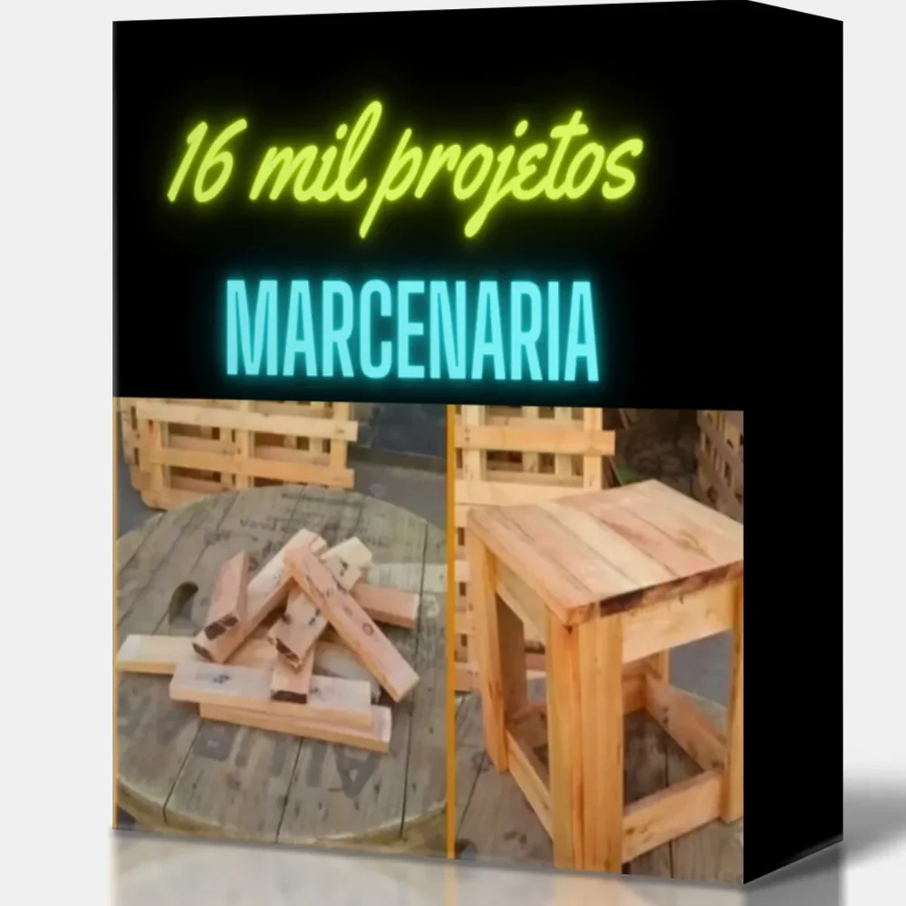 16 Mil Projetos De Marcenaria (Arquivo Digital)
