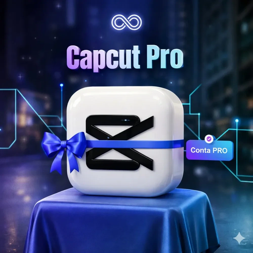 Capcut Pro 2026 Digital - Licença Anual + Brinde + Suporte