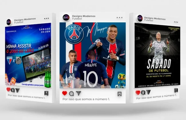 Pack De 200 Artes Editáveis Para Futebol +20 Brindes