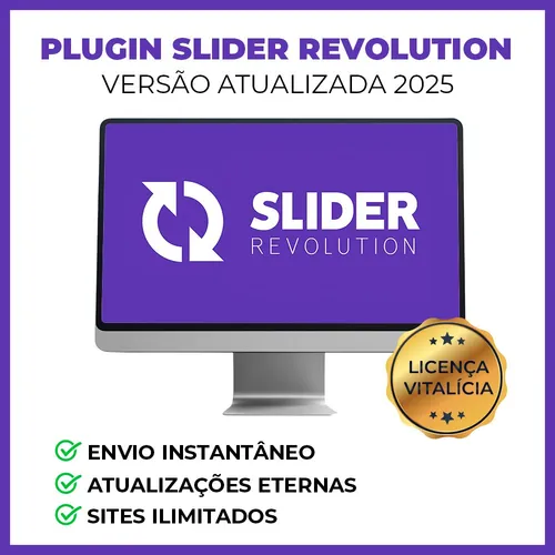 Plugin Slider Revolution Pro – Envio Instantâneo