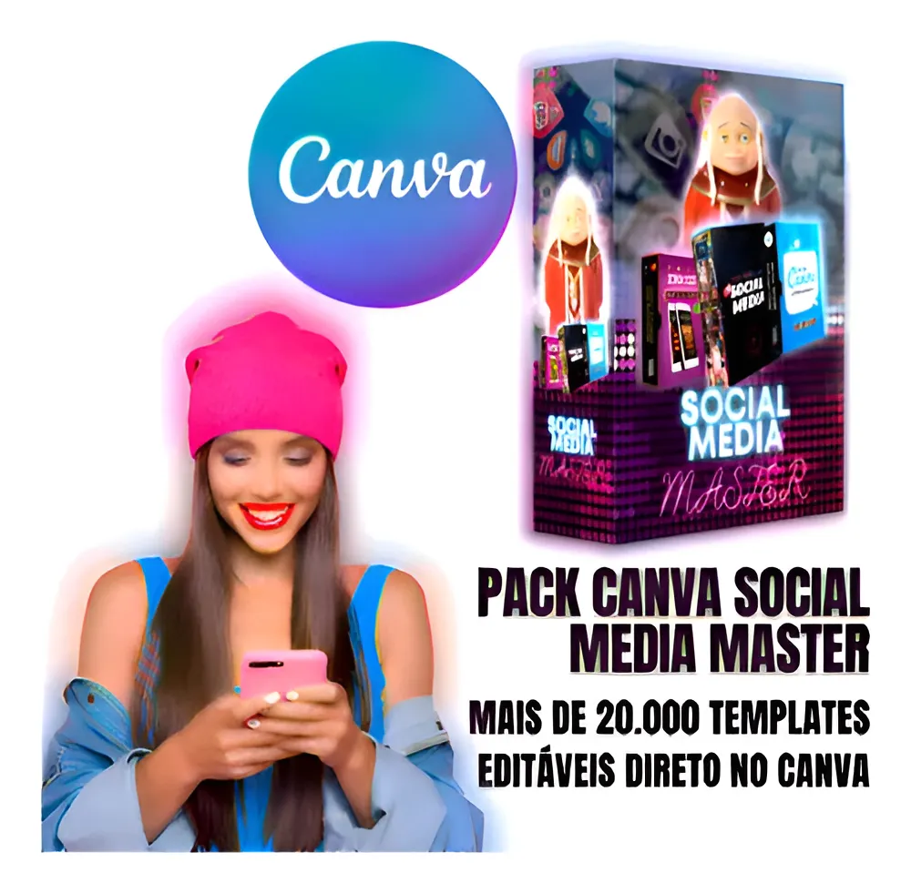 Pacote Canva Templates Editáveis