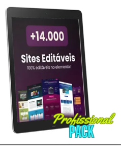 14 Mil Templates Sites Editavel + Bônus Elementor Pro
