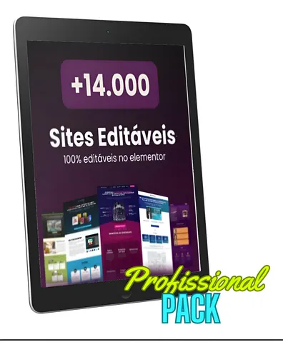 14 Mil Templates Sites Editavel + Bônus Elementor Pro