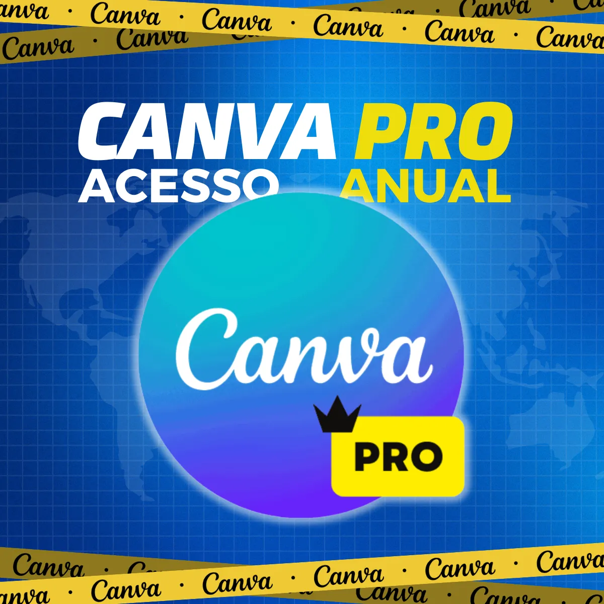 Canva Pro Anual + Bônus