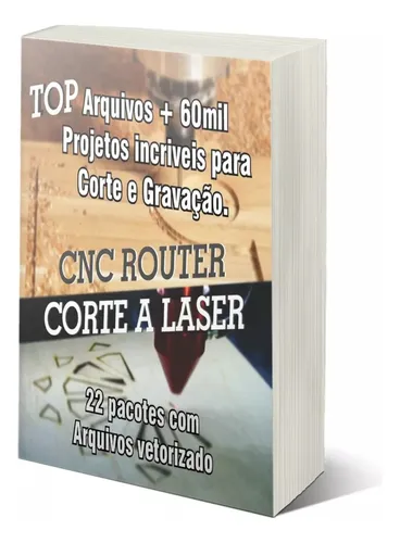 Pacote 60.000 Arquivos – Dxf, Cdr Eps – Corte A Laser Cnc