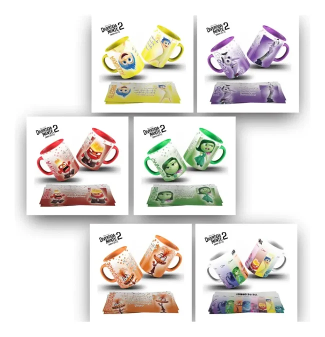 Pacote Sublimar Canecas 2025 Com +50 Mil Artes Digitais