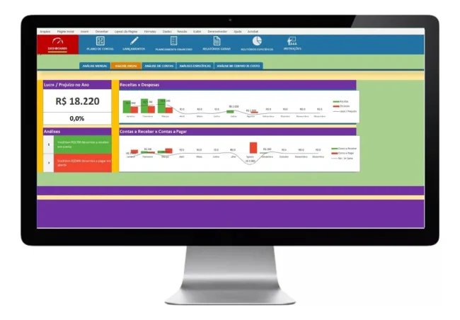 Planilha Completa Controle Financeiro