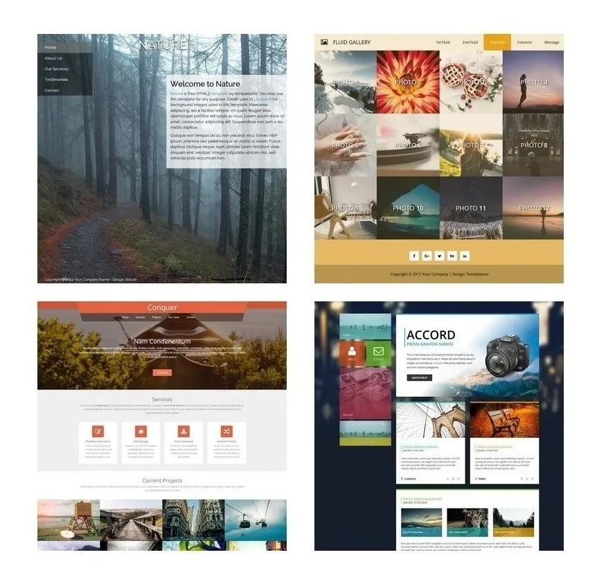 Templates Customizáveis Html 5 Css Bootstrap 5000 Sites