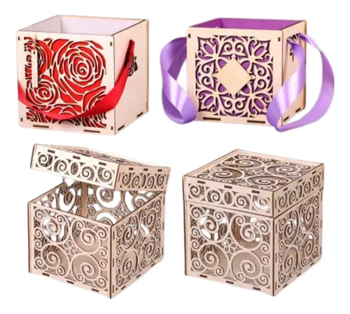 Combo Arquivos Vetores Caixas Para Corte Laser Mdf + Brindes