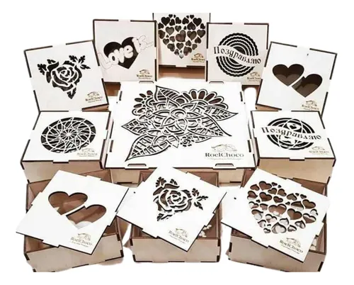 Combo Arquivos Vetores Caixas Para Corte Laser Mdf + Brindes