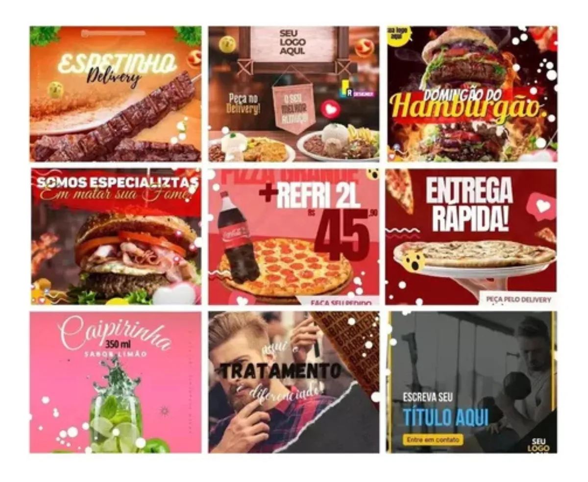 Pack Templates Canva +12.000 Posts Editáveis + 500mil Bonus