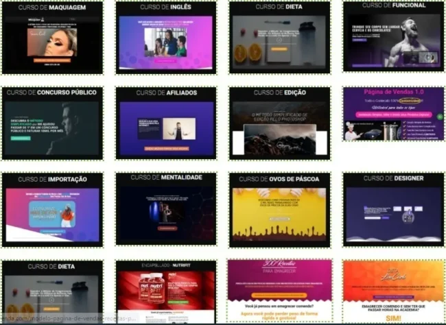 Templates Elementor Páginas De Vendas E Captura + Bônus